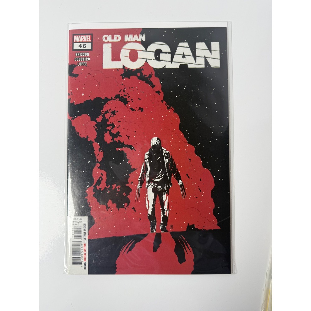 Old Man Logan 46 Marvel 2018 Mike Deodato Jr Cover Wolverine Bullseye Comic Book